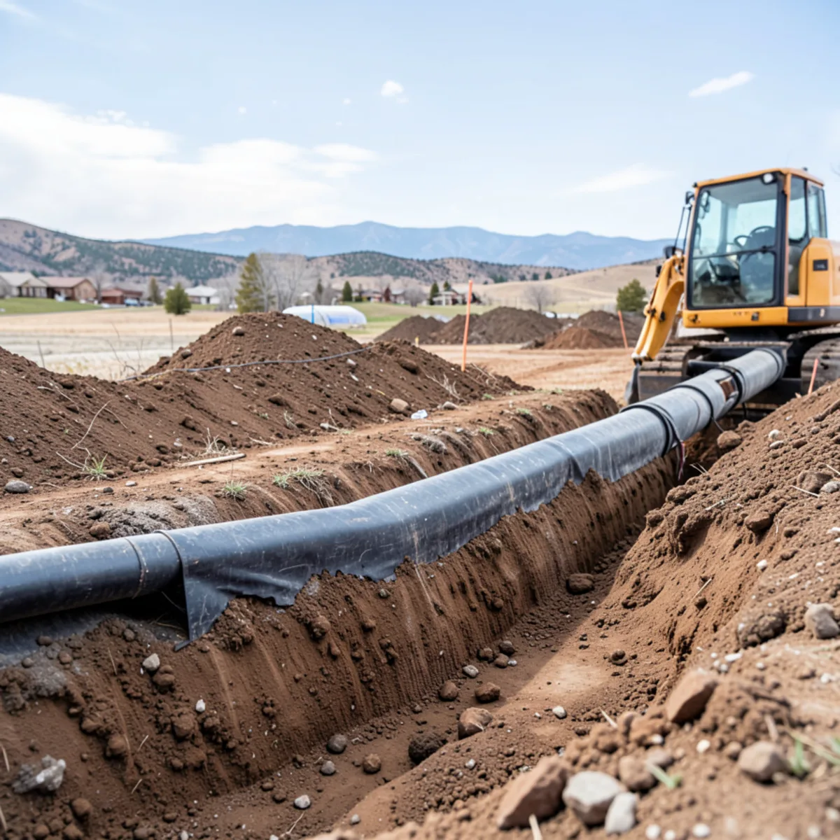 Applewood sewer repair - underground utility geology