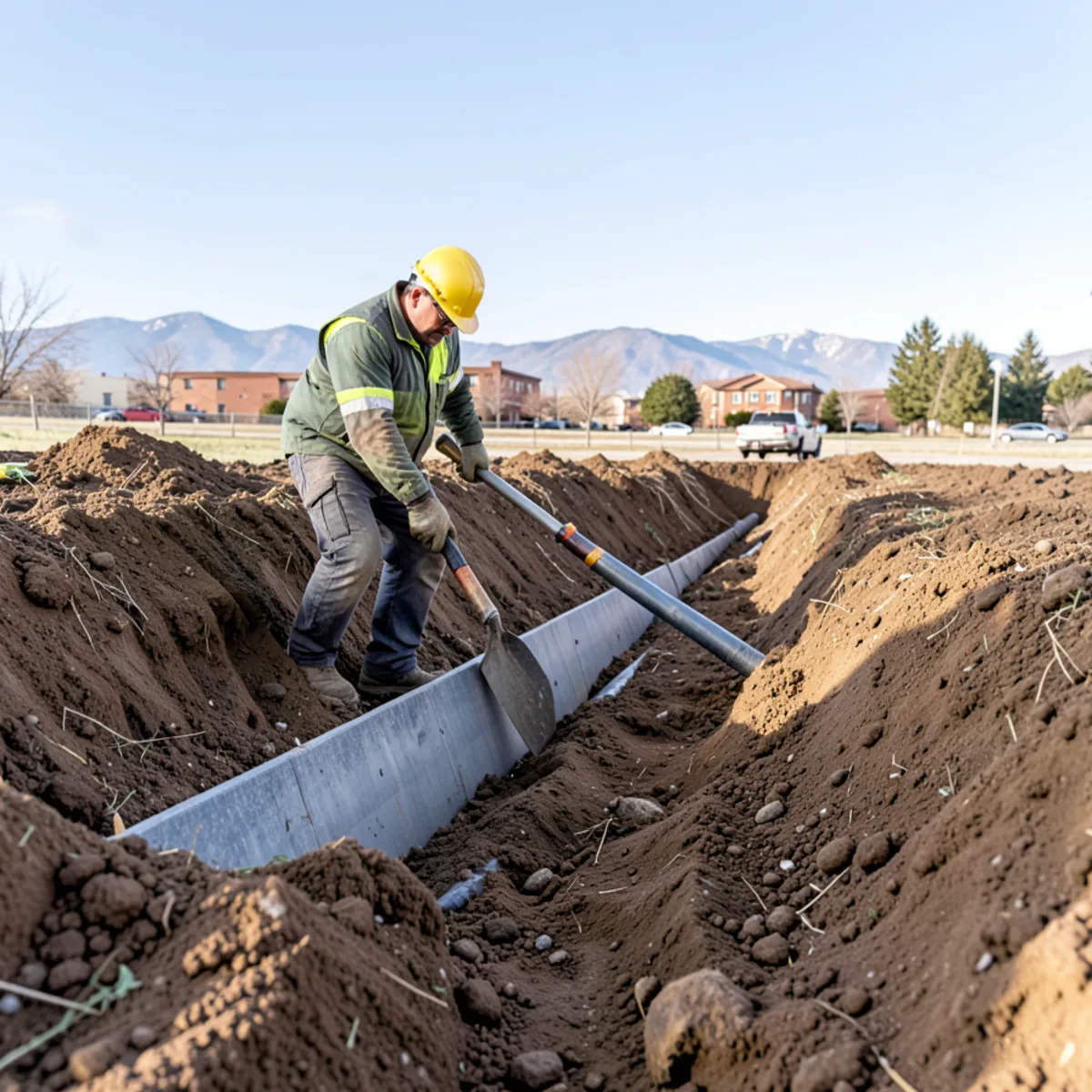 Englewood sewer repair - underground utility geology