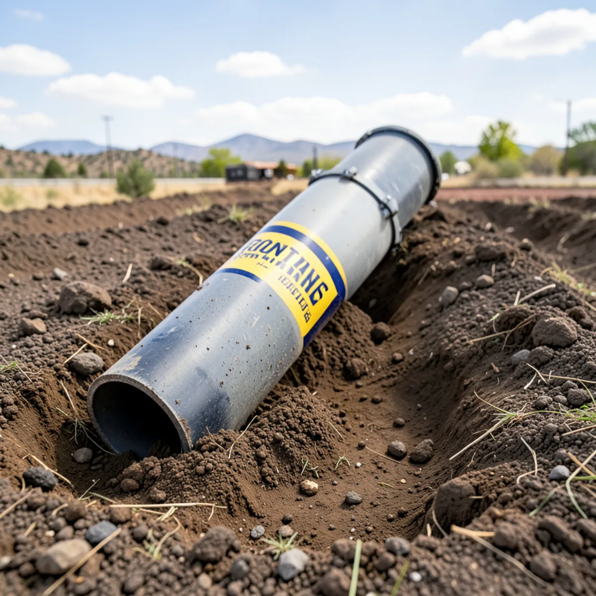 Highlands Ranch sewer repair - underground utility geology