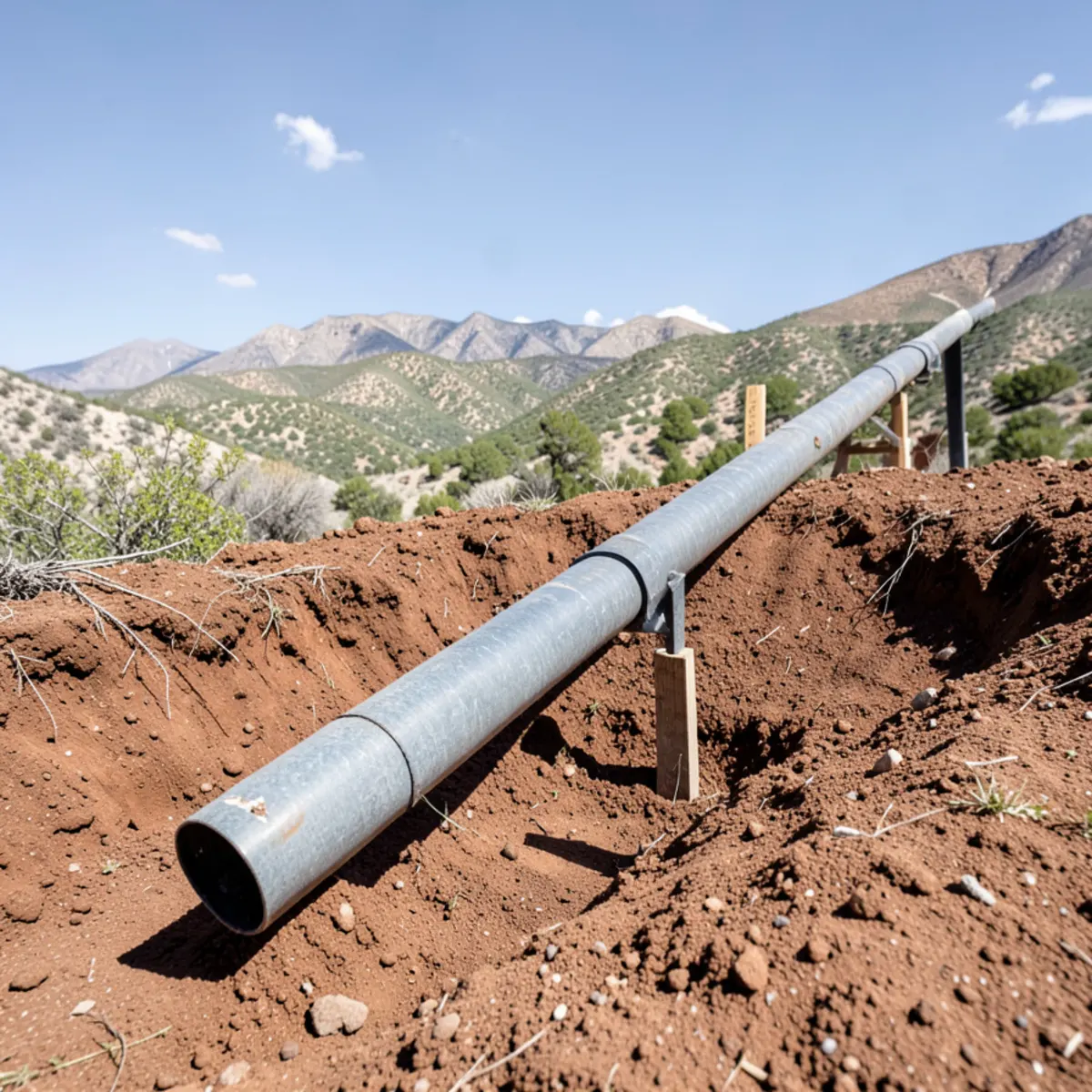 Ken Caryl sewer repair - underground utility geology