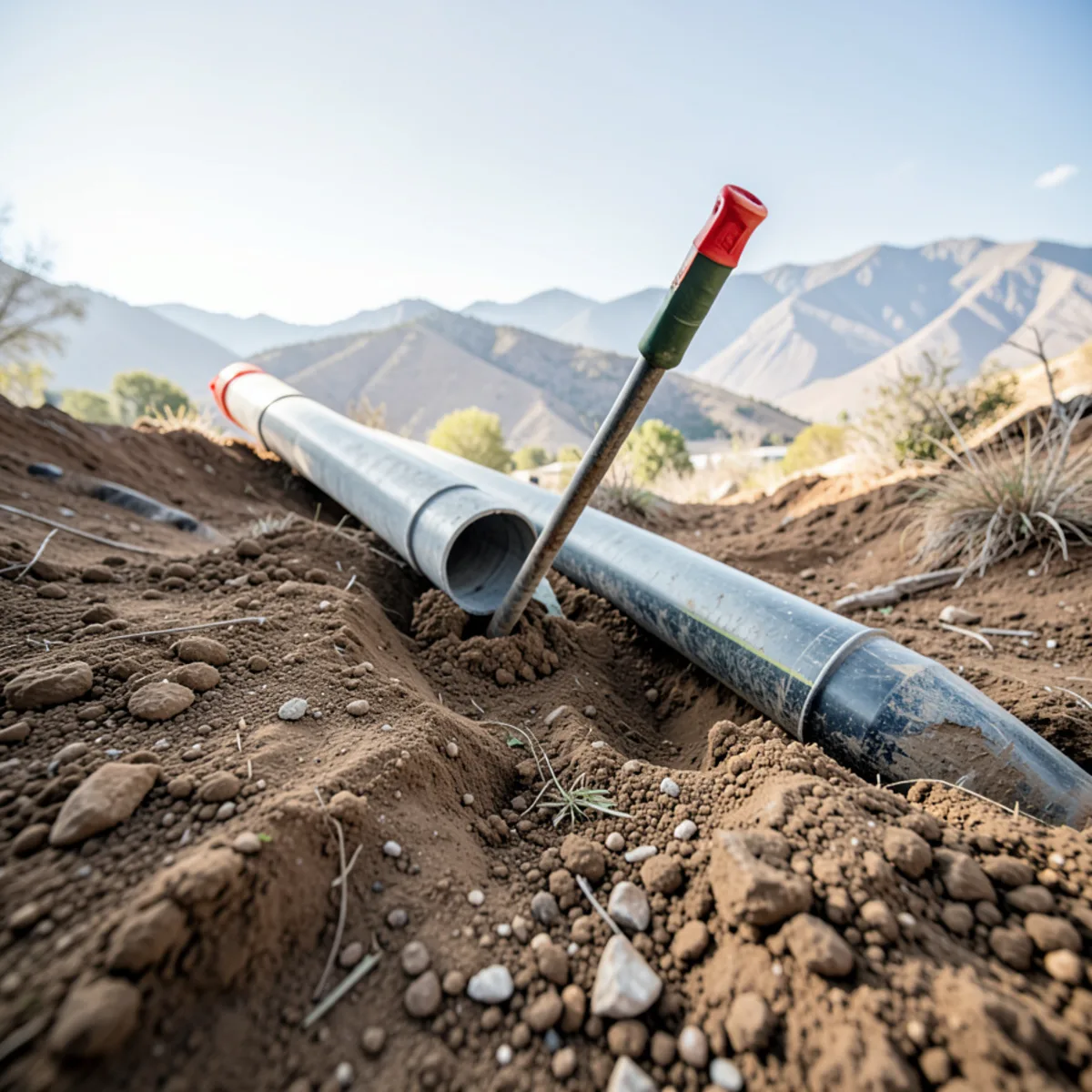 Morrison sewer repair - underground utility geology