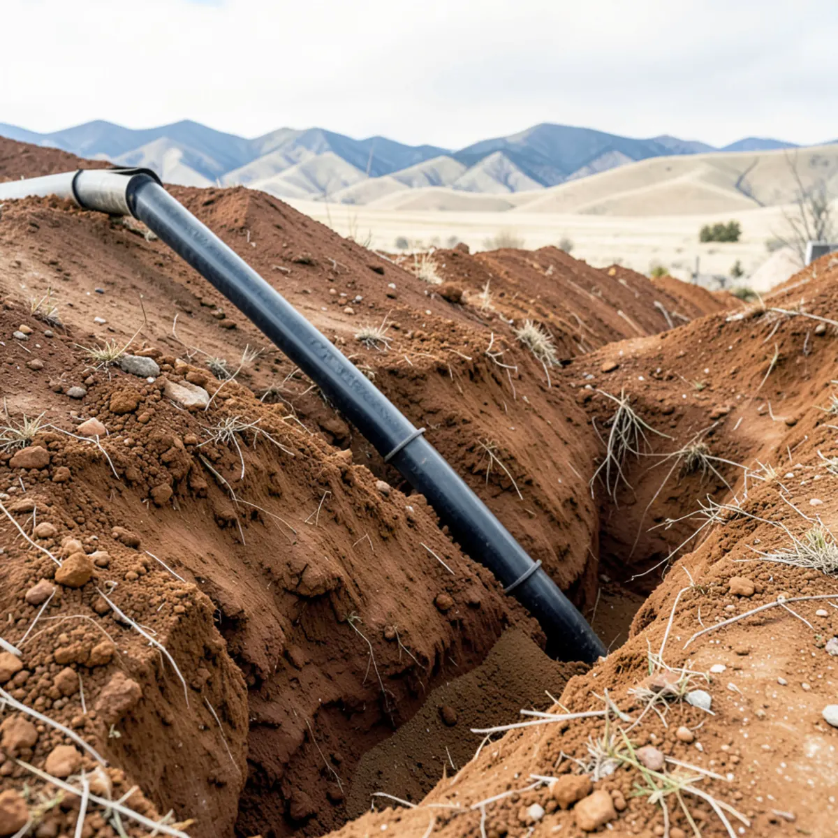 Sheridan sewer repair - underground utility geology