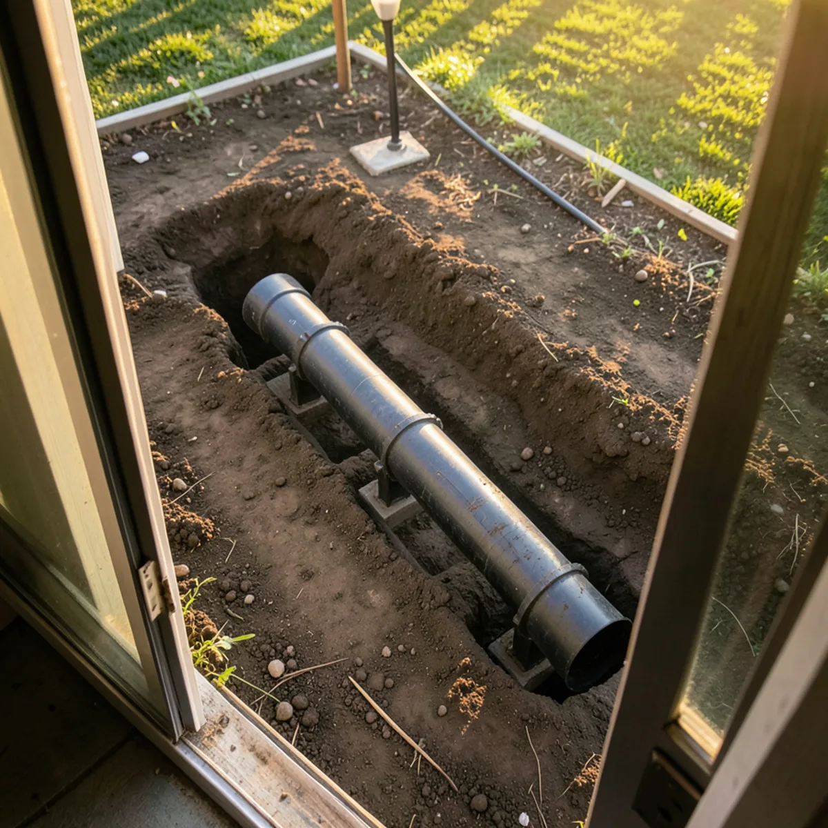 Commercial sewer repair in Littleton, CO - completed worksite restoration