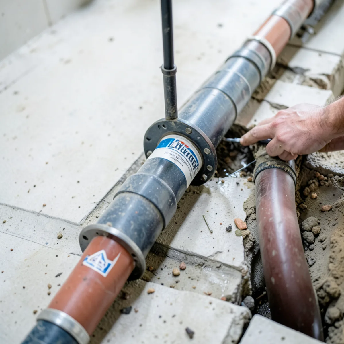 Emergency sewer repair in Littleton, CO - diagnostic inspection step
