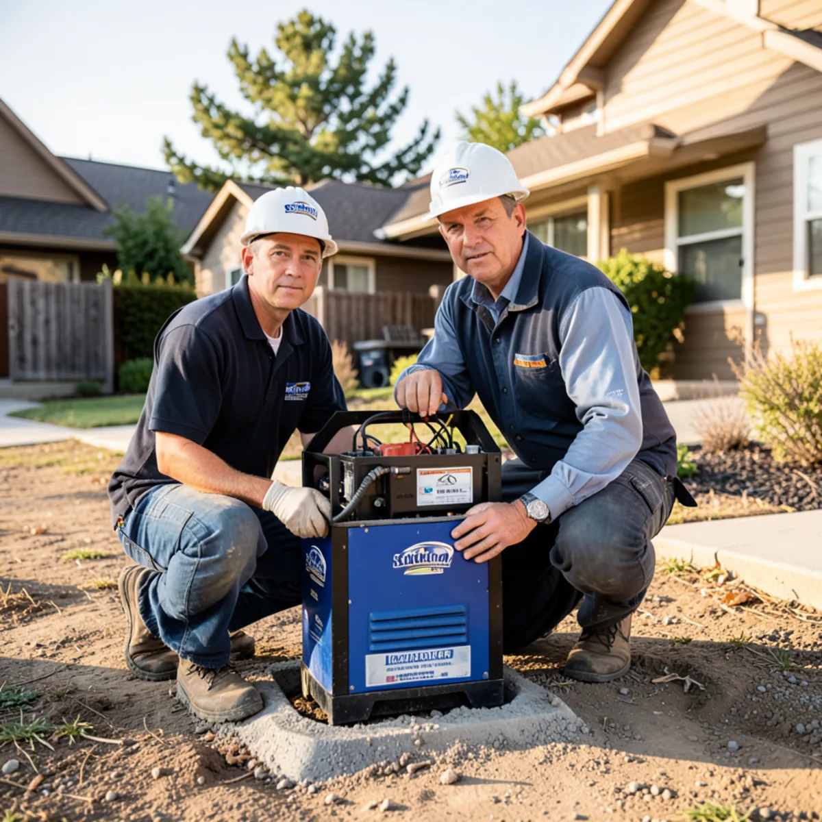 Sewer backup repair in Littleton, CO - equipment operation process