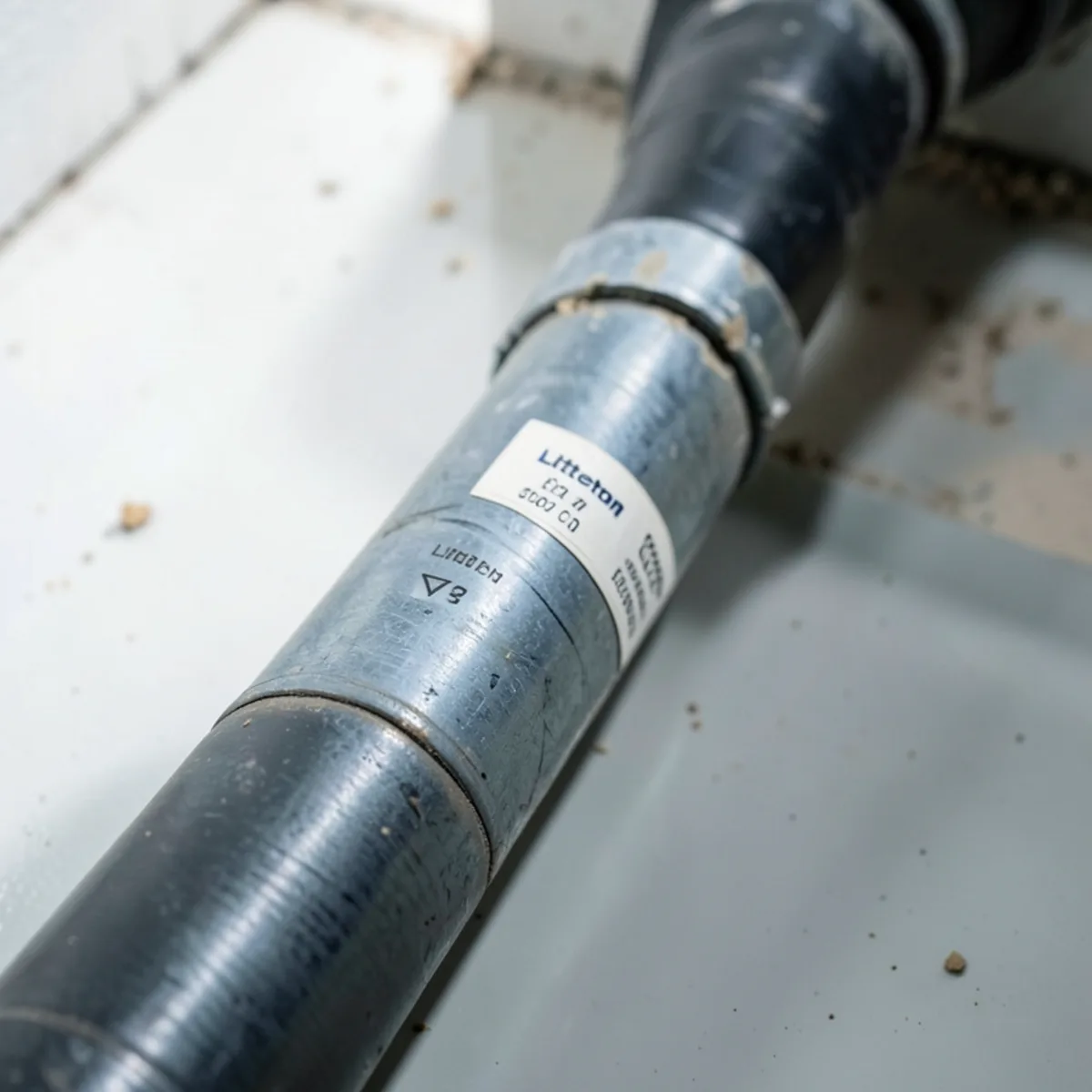 Sewer line repair in Littleton, CO - diagnostic inspection step