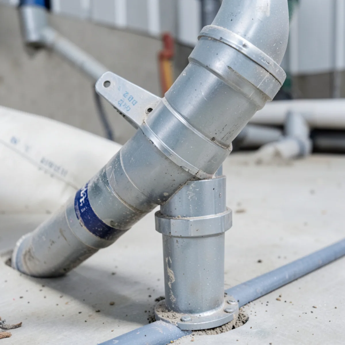 Sewer line replacement in Littleton, CO - restored pipe connection
