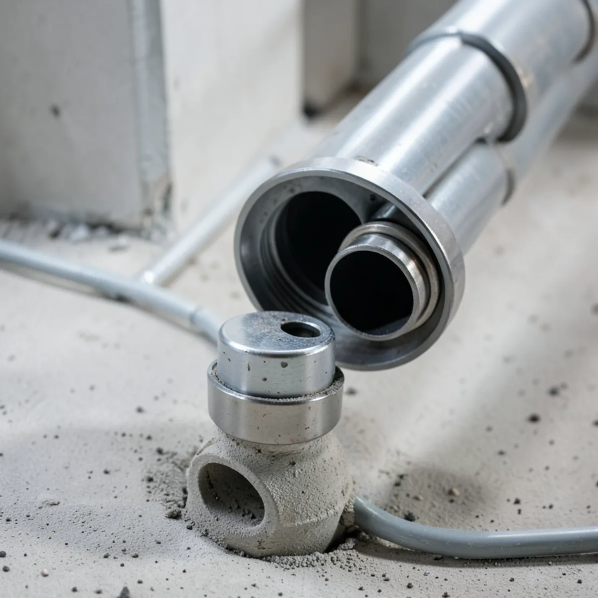 Trenchless sewer replacement in Littleton, CO - restored pipe connection